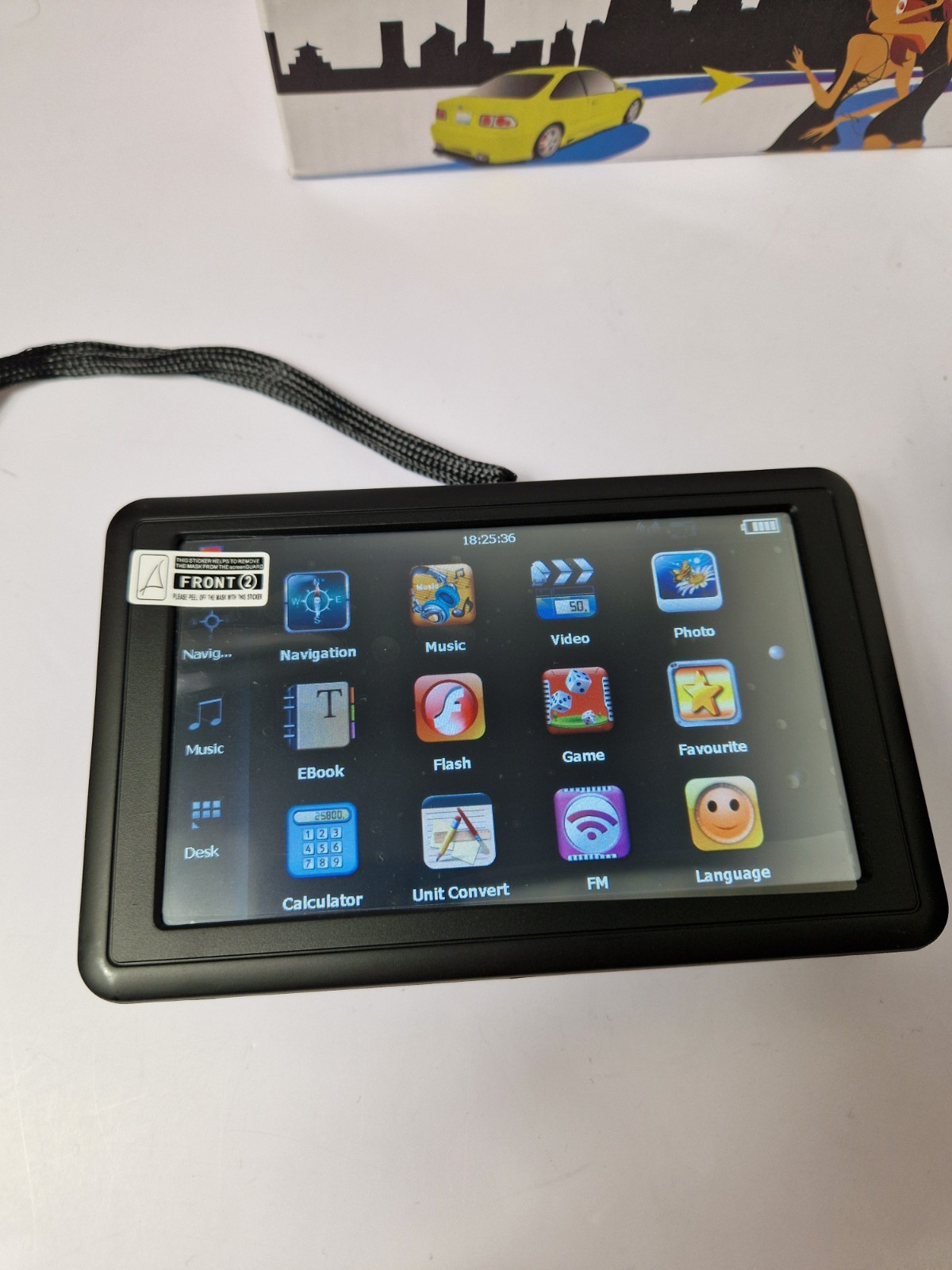 5 Inch Sat Nav, HD Touch Screen GPS Navigation for Cars Trucks with UK and UE image 3