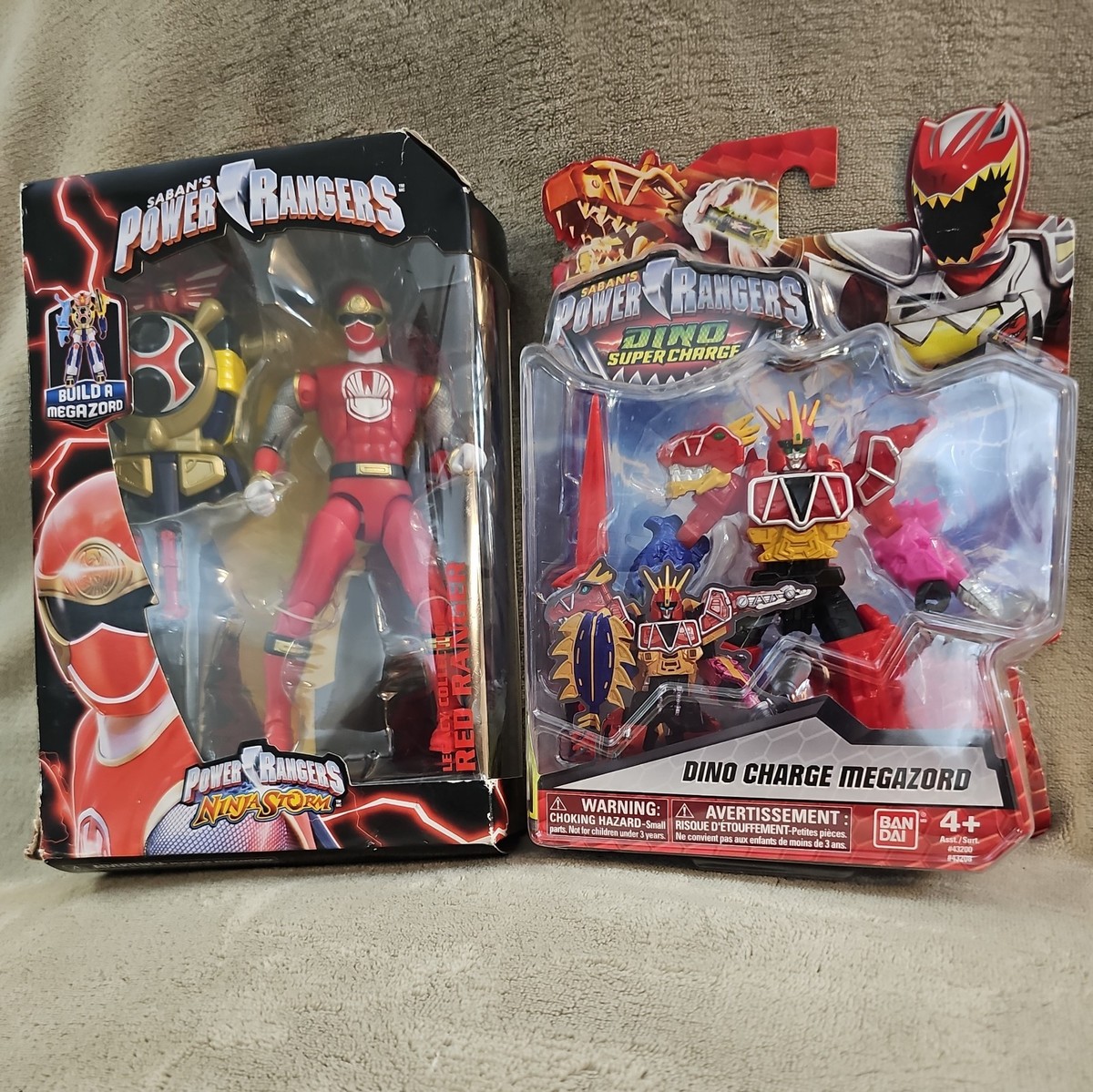 Power Rangers Ninja Storm Legacy Collection Red Ranger & Dino
