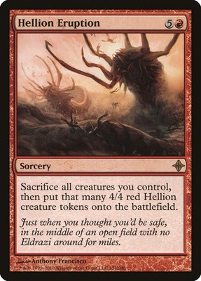 Hellion Eruption [Rise of the Eldrazi] Lightly Played
