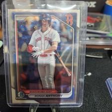 ROMAN ANTHONY BOWMAN CHROME ROOKIE CARD VERY GRADABLE 
