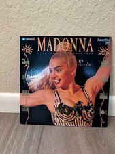 Madonna - Blond Ambition World Tour Laserdisc, 1990 LIVE Concert Laser Disc
