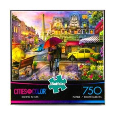 Buffalo Games Jigsaw Puzzle Raining in Paris 750 Pieces EX
