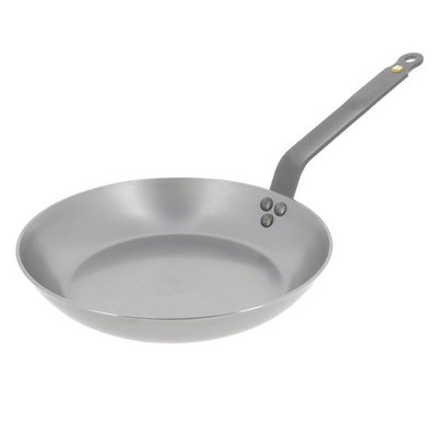 de Buyer MINERAL B Carbon Steel Omelette Pan - 11  Diameter, 8.3  Cooking 11'' 