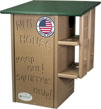 Ultimate Squirrel House Nesting Box Multi-Tier Predator Guard Design Protected