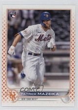2022 Topps Series 1 Orange Star /99 Patrick Mazeika #166 b4d