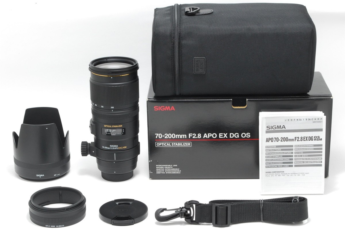 極美品！SIGMA 70-200mm F2.8 APO EX DG OS HSM Sigma 70-200mm f/2.8 EX DG OS HSM Lens Review