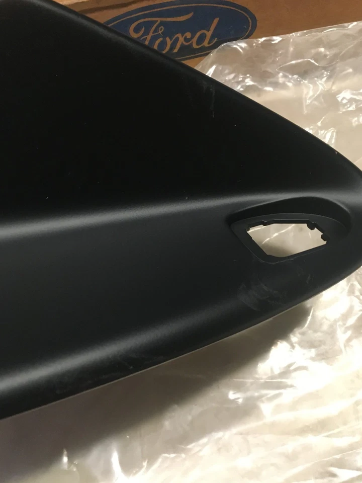 1994-1997 Ford Mustang Black LH Door Panel Insert Manual Window F4ZZ-14527-A - Image 2 of 4