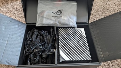 ASUS ROG Thor 1000W Platinum II ATX Power Supply Unit PSU Black