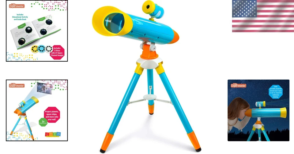 Kids Projector Telescope with 24 Space Images - Image 2 of 4