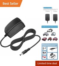12V Battery Charger for Kids Ride-On Cars - Power Wheels, Dynacraft, Wrangler