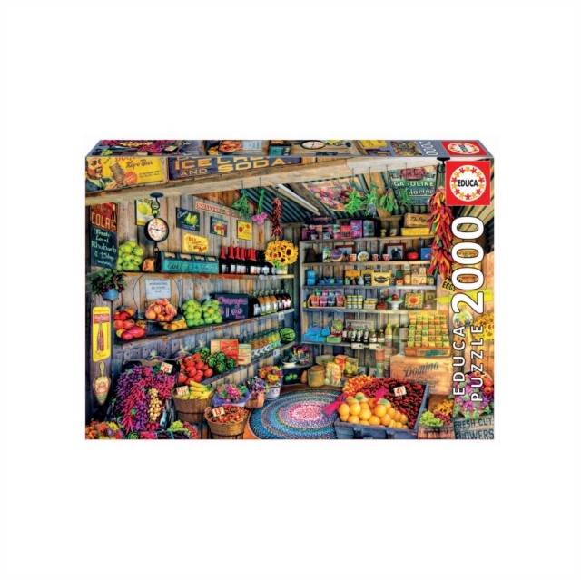 The Farmers Market 2000pc Puzzle (Paperback Book)