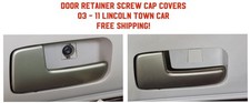 8pk Door Retainer Screw Cap Cover For 03-11 Lincoln Town Car - Med. Lt. Stone Qu 8pk Door Retainer Screw Cap Cover For 03-11 Lincoln Town Car - Med. Lt. Stone Qu
