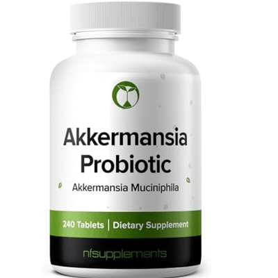 #ad Akkermansia Muciniphila Probiotic Supplement 240 Tablets for Men amp; Women $10.99