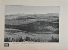Antique Franconia New Hampshire Art Print 1902 Boston & Maine Rail Road