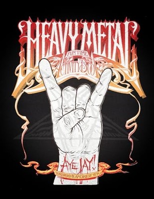 Heavy Metal Fun Time Activity Book, The by Morano, Aye Jay 155022798X