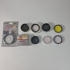 Lot of 9 [49,52, 55,]Lens Filters Some New In...