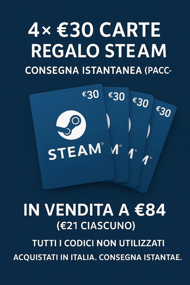 steam gift card - Immagine 2 di 2