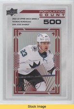 2022-23 Upper Deck Series 2 Population Count 500 /500 Thomas Bordeleau READ q2c