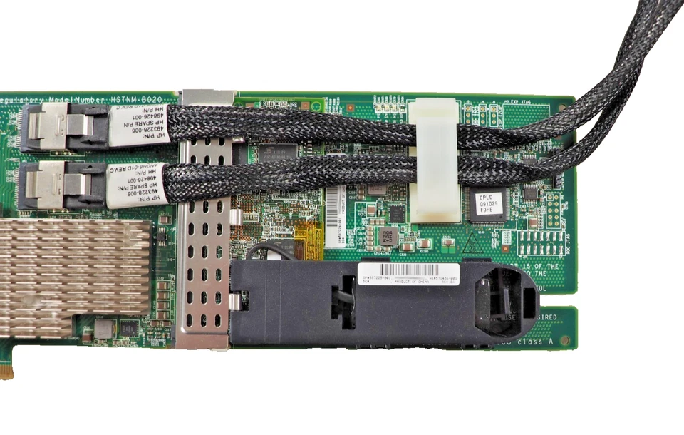 HP Smart Array 4K1195 RAID Controller Card 1GB 587224-001 488948-001 w/ Wires - Image 3 of 4