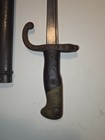 Antique French M1874 Gras Sword Bayonet w/ Steel Scabbard Matching #71394 — photo 3