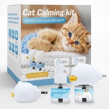 Cat Calming Diffuser 2 Pack Multi-Cat Pheromone Plug-In Stress Anxiety Relief