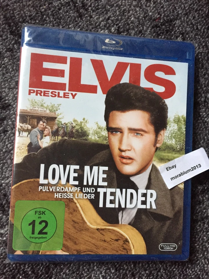 LOVE ME TENDER - PULVERDAMPF UND HEISSE LIEDER - Blu-ray - Elvis Presley - NEU - - Bild 1 von 1