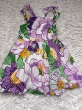 Janie  Jack girls sz. 5 beautiful floral design lined dress. Delicate, pretty