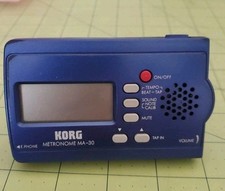 Korg MA-30 Compact Digital Pocket Metronome Blue