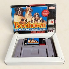 Beethoven: The Ultimate Canine Caper - SNES - Box With Plastic Cover - Works