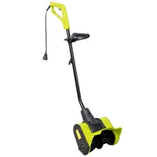 12-Inch ETL-Certified Corded Electric Snow Blower, 120V, Black/Green