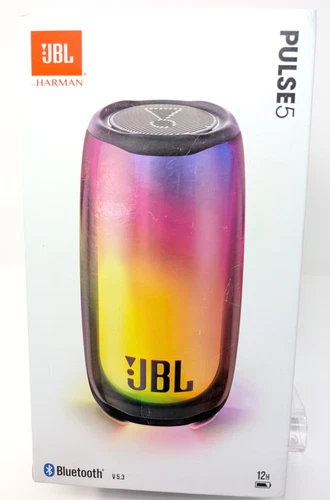Open Box, JBL Pulse 5 Portable Bluetooth Speaker with Light Show