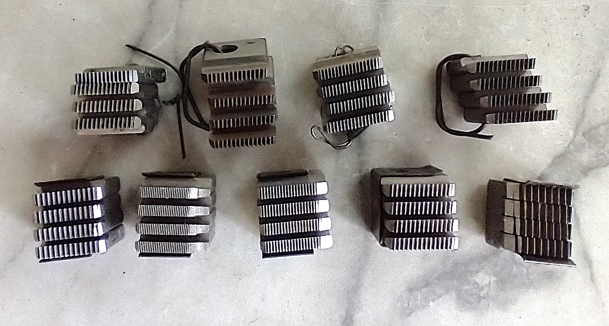 H&G 00 Series Threading Thread Die Chasers 9 sets Screw Machine CNC Lathe