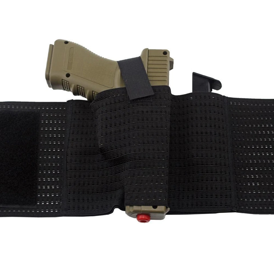 Tactical Belly Band Holster for Concealed Carry Elastic Breathable Waistband - Image 4 of 4