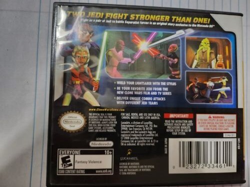 Star Wars: The Clone Wars -- Jedi Alliance (Nintendo DS, 2008) - Picture 3 of 3