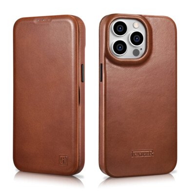 【新品未使用】iPhone14Pro LeatherCase (MagSafe) Iphone 14 Pro Max Leather Case - Vintage Black With Magsafe
