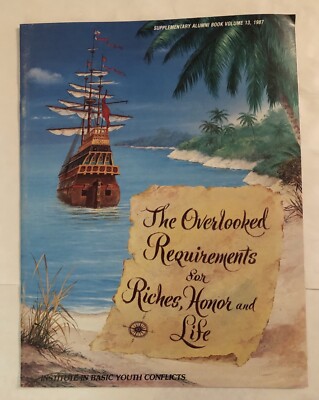 The Overlooked Requirements For Riches, Honor And Life Booklet Inst. Basic YC