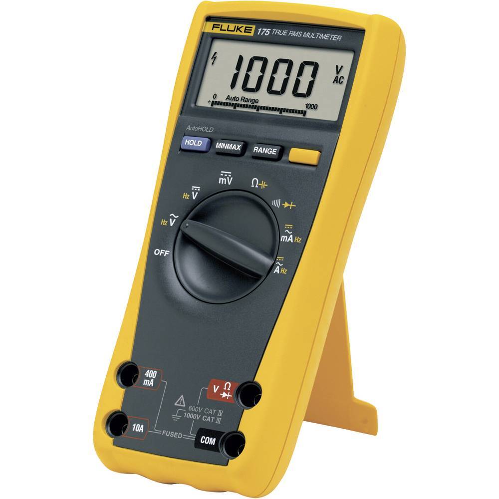 Fluke 175 Multimetro portatile digitale CAT III 1000 V, CAT IV 600 V Display