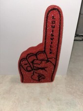 Louisville Cardinals Foam Finger Mini Basketball Football 