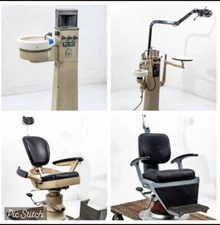 1930s Vintage Ritter Dental Piece With Dental Chairs 