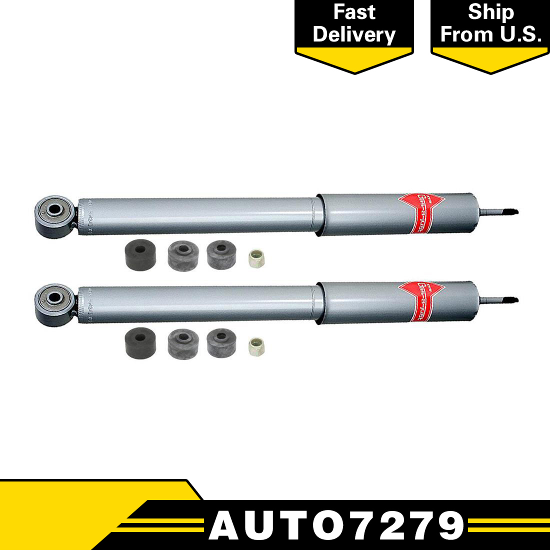 KYB 2PCS REAR Heavy Duty SHOCKS For 99 to 06 TOYOTA TUNDRA 2WD