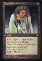 Aegis of the Meek - Ice Age #307 Rare Artifact