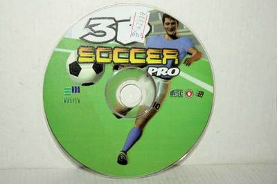 3D SOCCER PRO GAME USED PC CD ROM ITALIAN VERSION GD1 47919