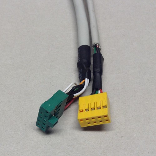 1 Stück PC-Anschluß Kabel mit 2 x USB Buchsen und 1 x IEEE 1394 Buchse - Picture 5 of 5