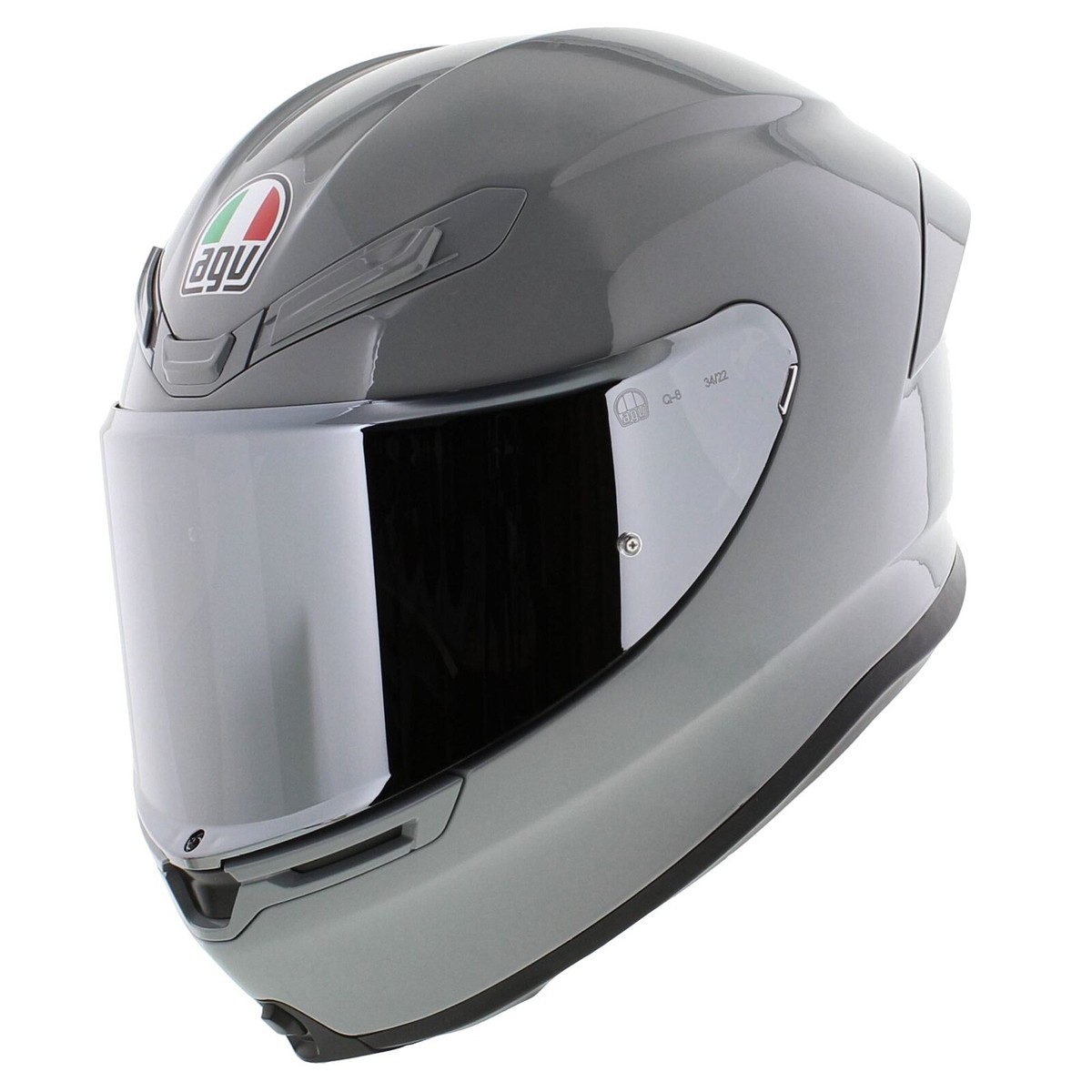 Agv K6 S Nardo Grey Gloss, Full Face Motorcycle Helmet, New E2206