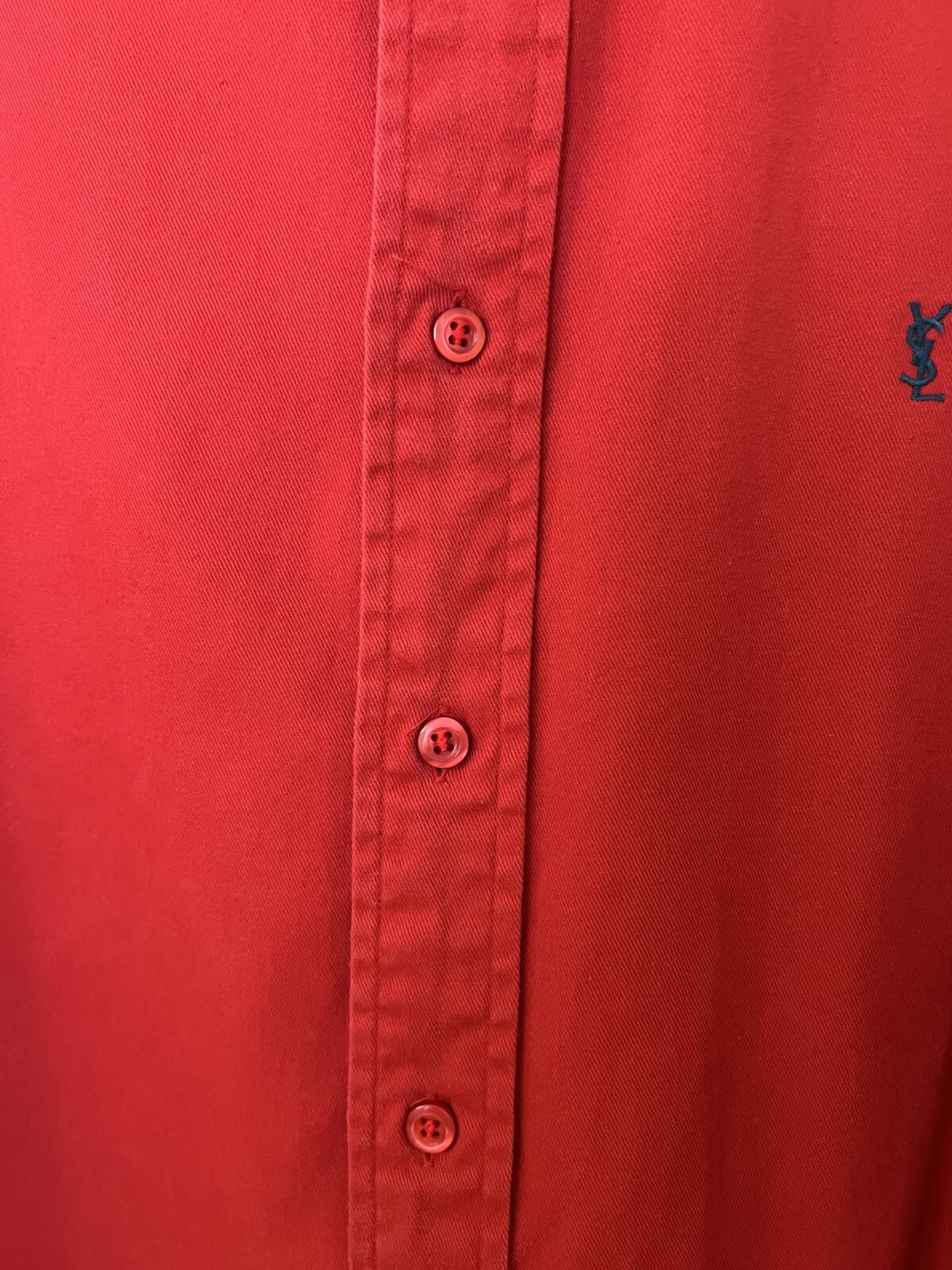 camicia vintage yves saint laurent taglia L