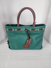 DOONEY AND BOURKE Women's Green Leather Handbag