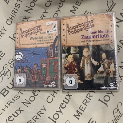 DVD Augsburger Puppenkiste   DVD slot Of 2 Sealed