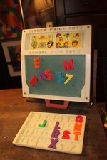 Vintage 1970's Fisher Price School Days Desk Incomplete 