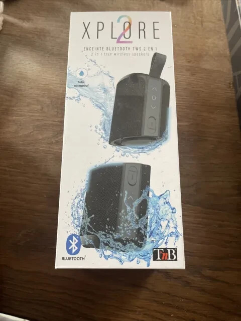 Enceinte TNB xplore 2 : Son stéréo 360° séparable, étanche IPX7 et autonomie 7h