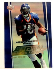 Brandon Marshall 2006 Upper Deck Rookie Exclusive Edition Card #246 NFL Broncos. rookie card picture